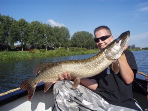 Renée met snoek Renée met snoek