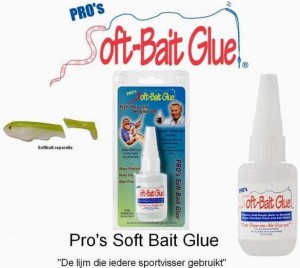 Pro's Softbait Glue - shad lijm!