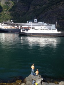 Vissen in Aurlandsfjord - Flåm