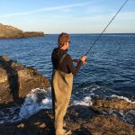 South Devon Bass fishing